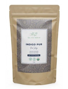 INDIGO PUR COLORATION CAPILLAIRE 100 G La Vie Nature