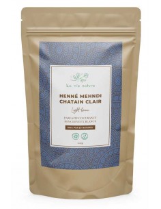 COLORATION VEGETALE CHATAIN CLAIR 100 g La Vie Nature